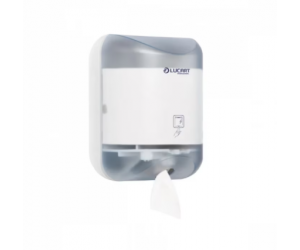 Dispenser hartie igienica sau prosop mini cu derulare centrala Lucart L-One mini white