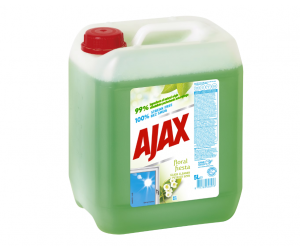 Solutie pentru curatat geamuri Ajax Flowers of Spring, 5 l