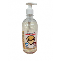 Sapun lichid S14 Sweet Vanilla cu pompita 500ml