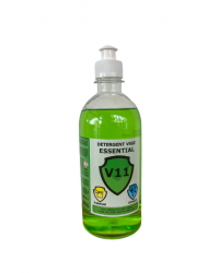Detergent vase manual V11 Essential Green Apple cu push-pull 500ml