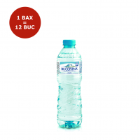 Apa plata pet 0.5l Bucovina 12 bucati/bax