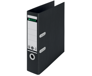 Biblioraft Leitz 180° Recycle, plastic reciclat, A4, 50 mm, negru Biblioraft Leitz 180° Recycle, plastic reciclat, A4, 50 mm, negru