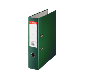 Biblioraft Esselte Economy, PP, A4, 75 mm, verde