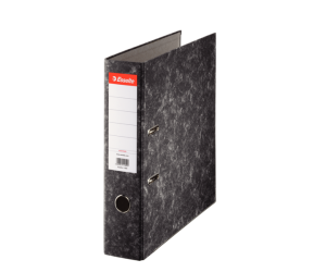 Biblioraft Esselte Togo, carton, A4, 75 mm, marmorat