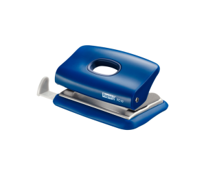 Perforator plastic Rapid FC10, 10 coli, cutie, albastru