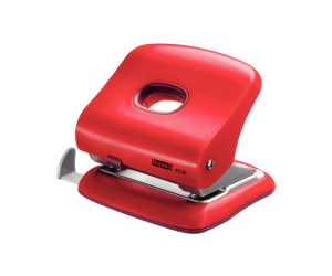Perforator plastic Rapid FC30, 30 de coli, cutie, rosu