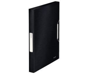 Mapa Jumbo Leitz Style, PP, A4, 250 coli, negru-satin