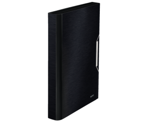 Mapa tip proiect Leitz Style, PP, A4, 250 coli, negru-satin