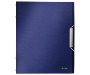 Mapa cu separatoare Leitz Style, PP, A4, 6 separatoare, 200 coli, albastru-violet