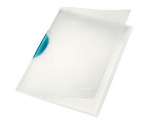 Dosar cu clip Leitz Magic ColorClip, PP, A4, 30 coli, albastru-deschis