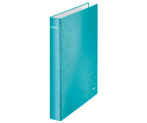 Caiet mecanic Leitz WOW, carton laminat, A4, mecanism 2DR, inel 25 mm, turcoaz Caiet mecanic Leitz WOW, carton laminat, A4, mecanism 2DR, inel 25 mm, turcoaz