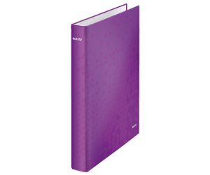 Caiet mecanic Leitz WOW, carton laminat, A4, mecanism 4DR, inel 25 mm, mov  Caiet mecanic Leitz WOW, carton laminat, A4, mecanism 4DR, inel 25 mm, mov