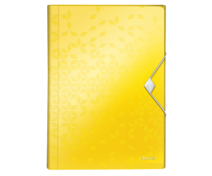 Mapa tip proiect Leitz WOW, PP, A4, 250 coli, galben