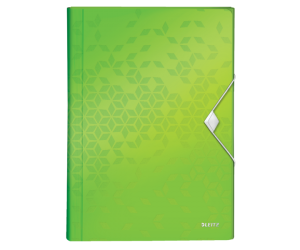 Mapa tip proiect Leitz WOW, PP, A4, 250 coli, verde 