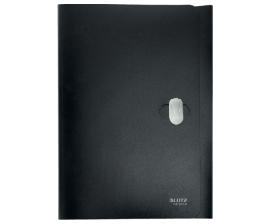 Mapa cu clip Leitz Recycle, PP reciclat, A4, 150 coli, negru