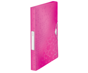 Mapa Jumbo Leitz WOW, PP, A4, 250 coli, roz 