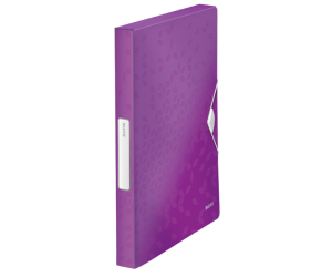 Mapa Jumbo Leitz WOW, PP, A4, 250 coli, mov 
