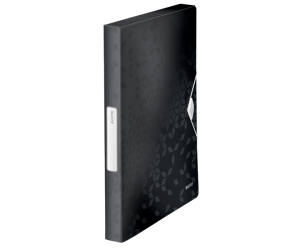 Mapa Jumbo Leitz WOW, PP, A4, 250 coli, negru