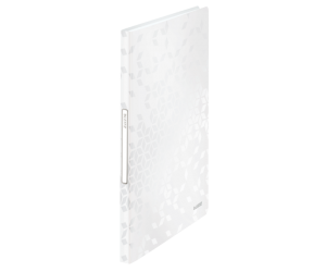Mapa de prezentare Leitz WOW, coperta moale, PP, A4, 40 de folii, alb 