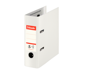 Biblioraft Esselte No.1 Power VIVIDA, PP/PP, A5, 75 mm, alb