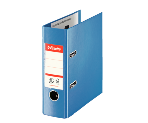 Biblioraft Esselte No.1 Power VIVIDA, PP/PP, A5, 75 mm, albastru
