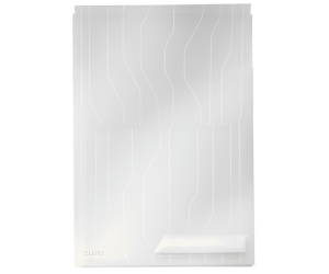 Mapa Leitz CombiFile Jumbo, cu eticheta, PP, A4, 200 mic, 150 coli, pre-perforata, 3 buc/set, transparent