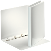 Caiet mecanic Esselte Panorama, PP/PP, A4, mecanism 4RR, inel 16 mm, alb