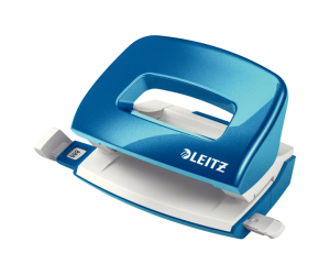 Perforator metalic Leitz WOW 5060 MINI NeXXt Series, 10 coli, albastru 