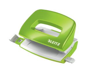Perforator metalic Leitz WOW 5060 MINI NeXXt Series, 10 coli, verde 