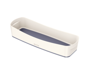 Cutie depozitare Leitz MyBox Organiser, lunga, culori duale, alb-gri