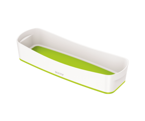 Cutie depozitare Leitz MyBox Organiser, lunga, culori duale, alb-verde