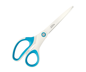 Foarfece pentru birou Leitz WOW Titanium, 205 mm, albastru Foarfece pentru birou Leitz WOW Titanium, 205 mm, albastru