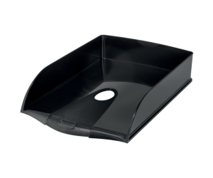 Tavita documente Leitz Recycle, PS reciclat, A4, negru