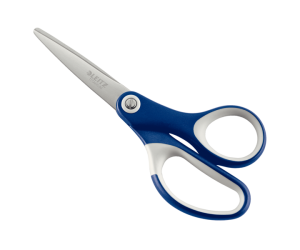 Foarfece pentru birou Leitz Titanium, 150 mm, albastru