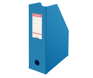 Suport vertical Esselte VIVIDA, pentru documente, PVC, A4, 100 mm, albastru