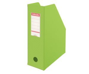 Suport vertical Esselte VIVIDA, pentru documente, PVC, A4, 100 mm, verde