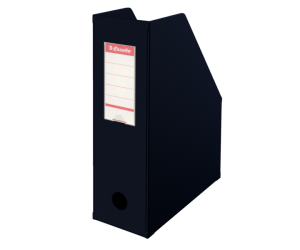 Suport vertical Esselte VIVIDA, pentru documente, PVC, A4, 100 mm, negru