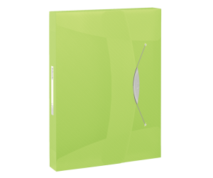 Mapa cu elastic Esselte VIVIDA Jumbo, PP, A4, 380 coli, verde