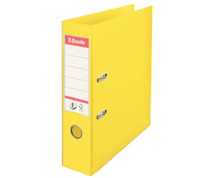 Biblioraft Esselte No.1 Power VIVIDA, PP/PP, A4, 75 mm, galben
