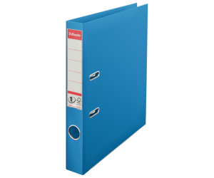 Biblioraft Esselte No.1 Power VIVIDA, PP/PP, A4, 50 mm, albastru