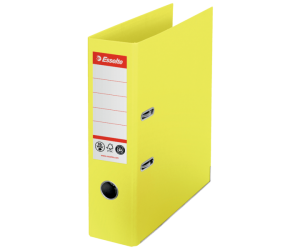 Biblioraft Esselte No.1 Power POB, carton cu amprenta CO2 neutra, A4, 75 mm, galben Biblioraft Esselte No.1 Power POB, carton cu amprenta CO2 neutra, A4, 75 mm, galben