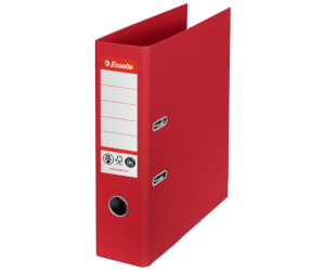 Biblioraft Esselte No.1 Power POB, carton cu amprenta CO2 neutra, A4, 75 mm, rosu Biblioraft Esselte No.1 Power POB, carton cu amprenta CO2 neutra, A4, 75 mm, rosu