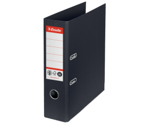 Biblioraft Esselte No.1 Power POB, carton cu amprenta CO2 neutra, A4, 75 mm, negru Biblioraft Esselte No.1 Power POB, carton cu amprenta CO2 neutra, A4, 75 mm, negru