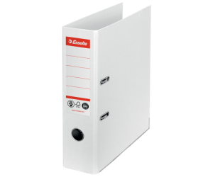 Biblioraft Esselte No.1 Power POB, carton cu amprenta CO2 neutra, A4, 75 mm, alb Biblioraft Esselte No.1 Power POB, carton cu amprenta CO2 neutra, A4, 75 mm, alb