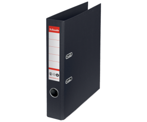 Biblioraft Esselte No.1 Power POB, carton cu amprenta CO2 neutra, A4, 50 mm, negru Biblioraft Esselte No.1 Power POB, carton cu amprenta CO2 neutra, A4, 50 mm, negru
