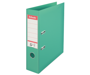 Biblioraft Esselte No.1 Power, PP/PP, A4, 75 mm, menta