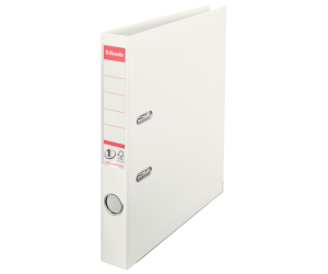 Biblioraft Esselte No.1 Power VIVIDA, PP/PP, A4, 50 mm, alb
