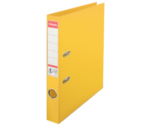 Biblioraft Esselte No.1 Power, PP/PP, A4, 50 mm, galben Biblioraft Esselte No.1 Power, PP/PP, A4, 50 mm, galben