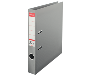 Biblioraft Esselte No.1 Power, PP/PP, A4, 50 mm, gri Biblioraft Esselte No.1 Power, PP/PP, A4, 50 mm, gri