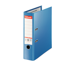 Biblioraft Esselte No.1 Power Jumbo Plus VIVIDA, PP/PP, 80 mm, albastru